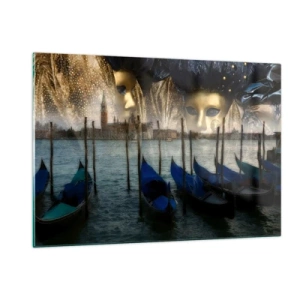 Tablou pe sticlă - Să înceapă carnavalul - 120x80 cm