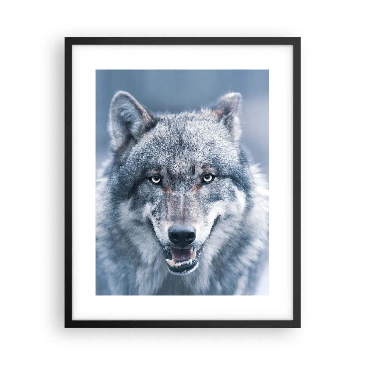 Poster în ramă neagră - Accepți provocarea? - 40x50 cm