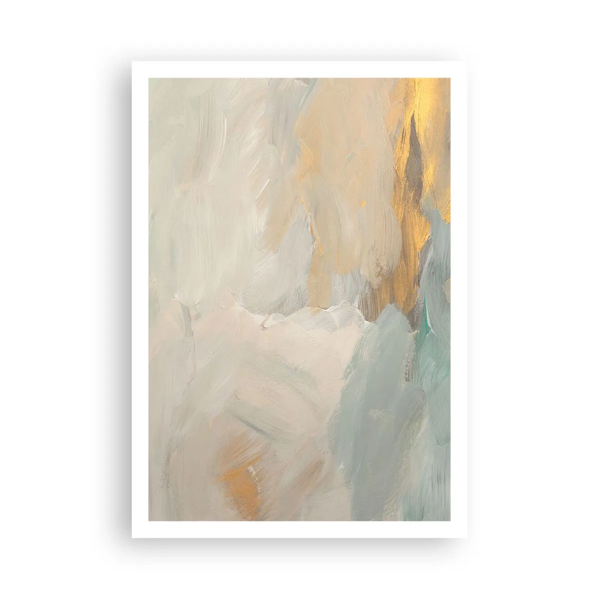 Poster - Abstracție - lumea blândeții - 70x100 cm