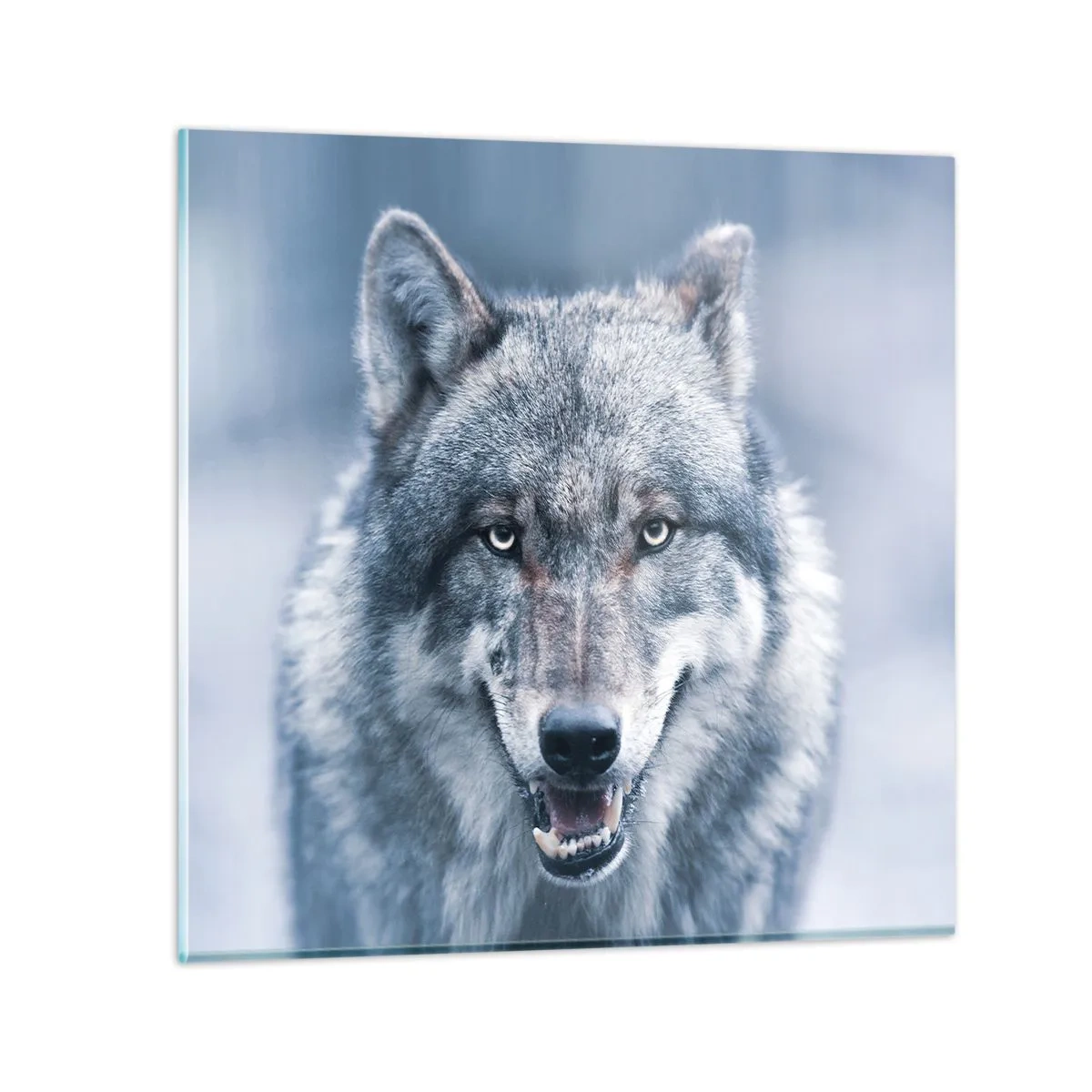 Tablou pe sticlă - Accepți provocarea? - 30x30 cm