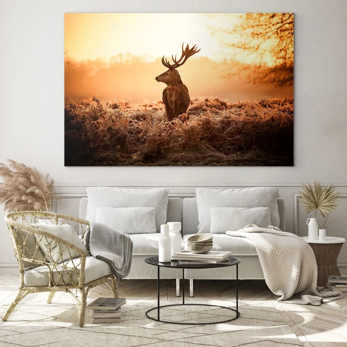 Tablou pe sticlă - Stăpânul conacului - 120x80 cm