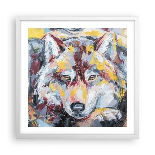 Poster în ramă albă - Pace pentru cel drag - 50x50 cm