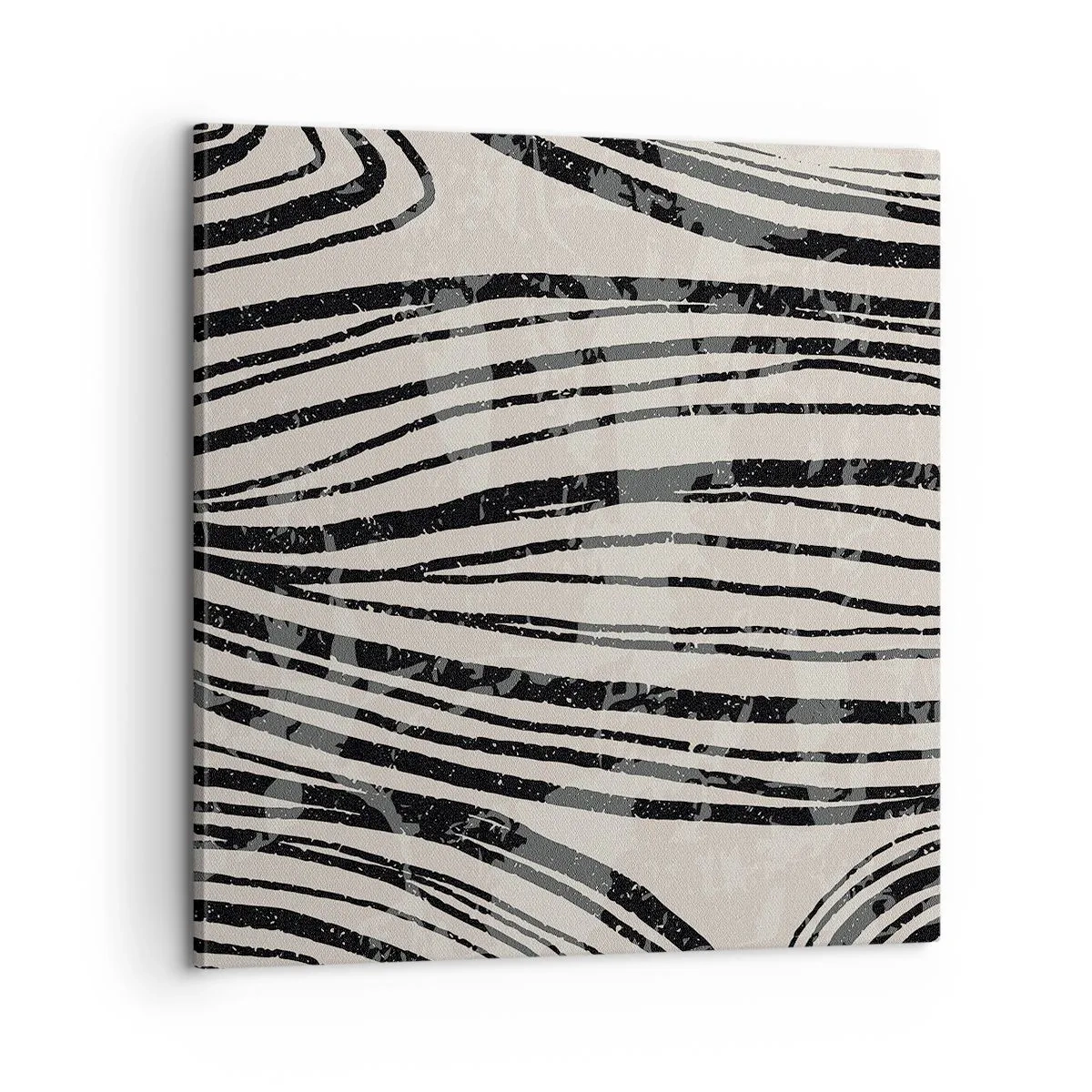 Tablou pe pânză - Deversare de linii - 60x60 cm