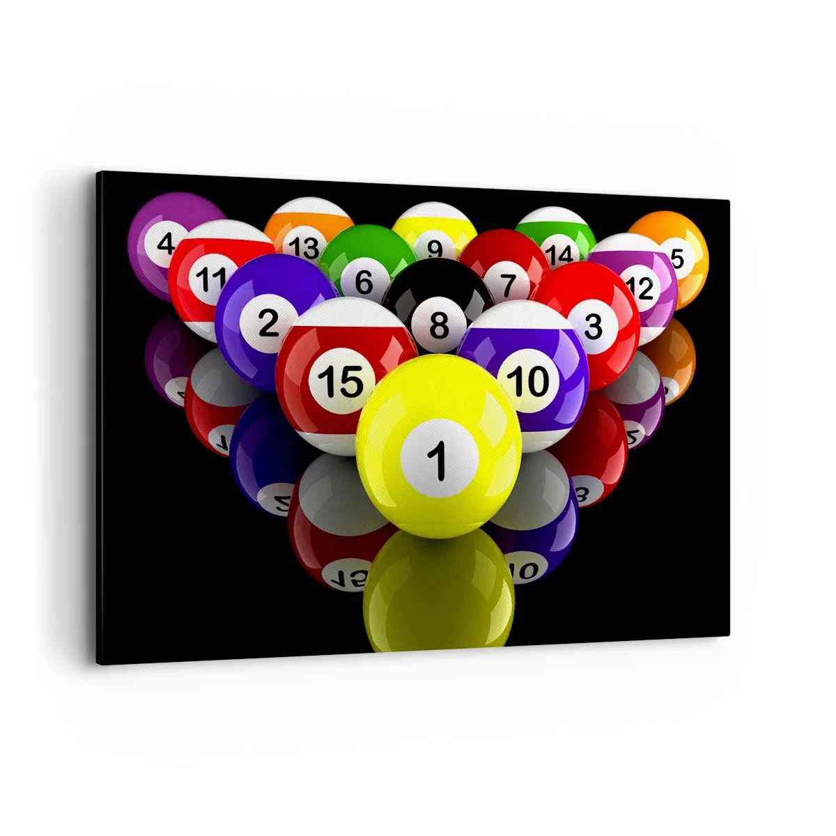 Tablou pe pânză - Diferite culori de joc - 120x80 cm