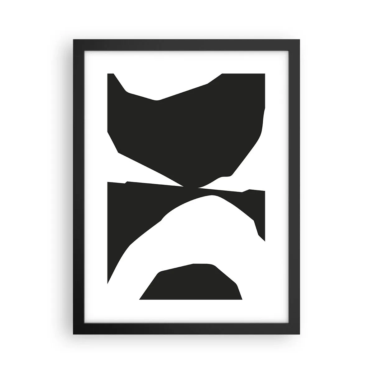 Poster în ramă neagră - Pozitiv -negativ - 30x40 cm