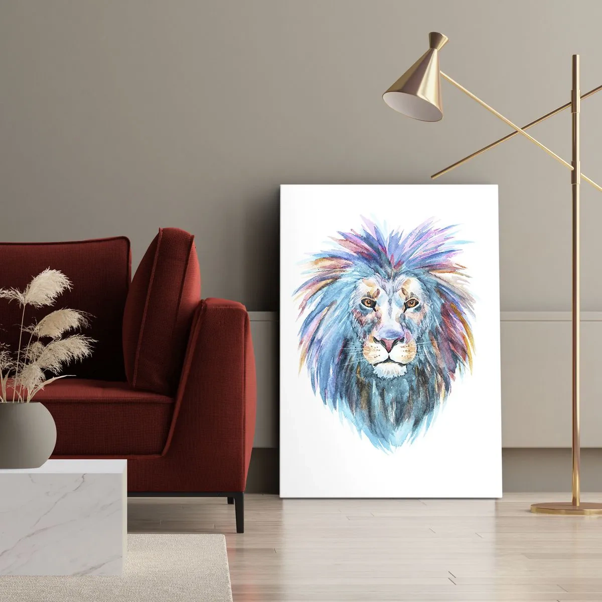 Tablou pe pânză - Aură electrizantă - 50x70 cm