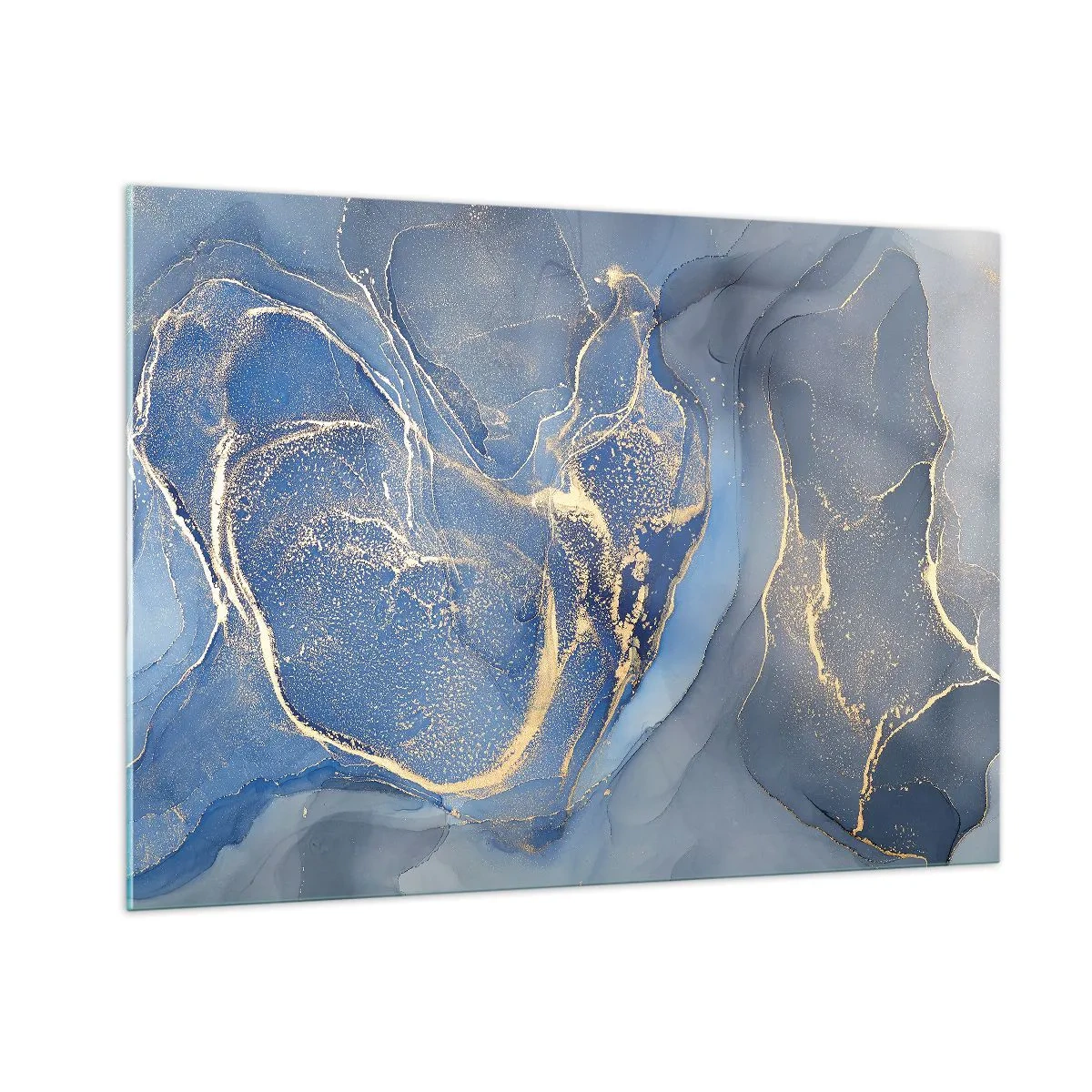 Tablou pe sticlă - Praf de aur - 100x70 cm