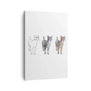 Tablou pe pânză - Lecție de desen - 70x100 cm