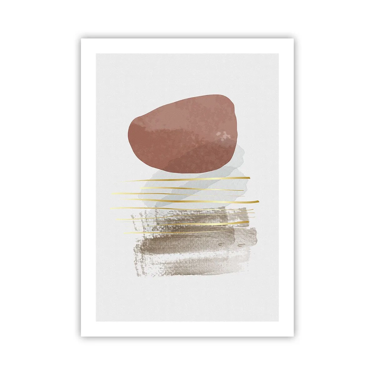 Poster - Colonadă abstractă - 50x70 cm