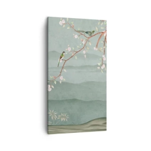 Tablou pe pânză - Primăvara, ah, tu ești - 45x80 cm