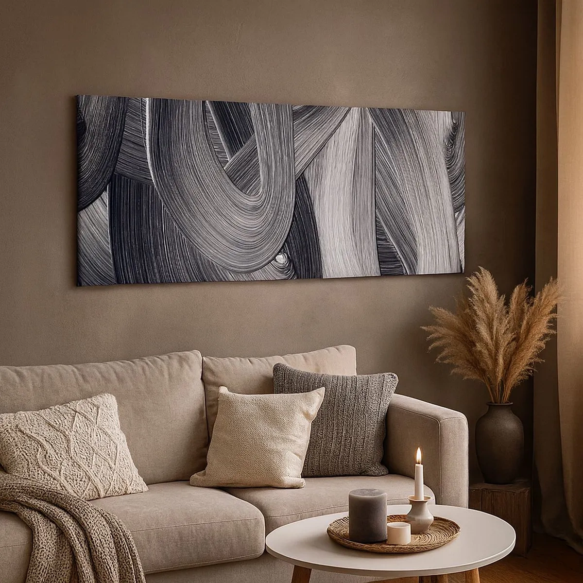 Tablou pe pânză - Fluiditatea realității - 100x40 cm