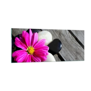 Tablou pe sticlă - Odihnă pe dig - 100x40 cm