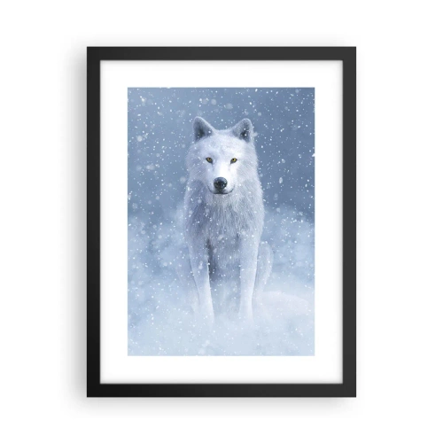 Poster în ramă neagră - În stil de iarnă - 30x40 cm