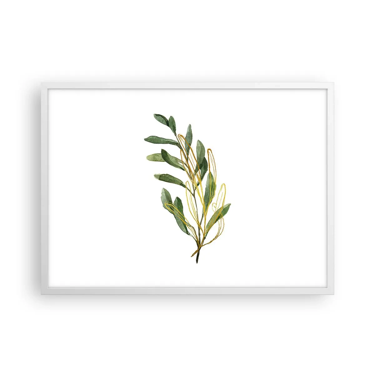 Poster în ramă albă - Toate cele bune - 70x50 cm