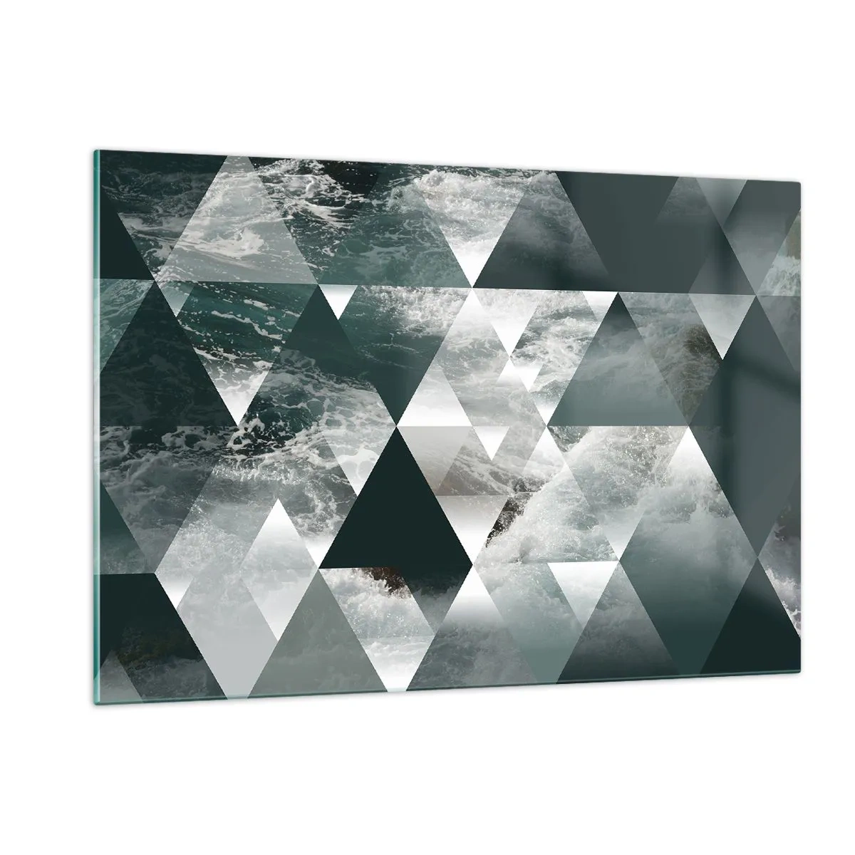Tablou pe sticlă - O perspectivă de cristal - 120x80 cm