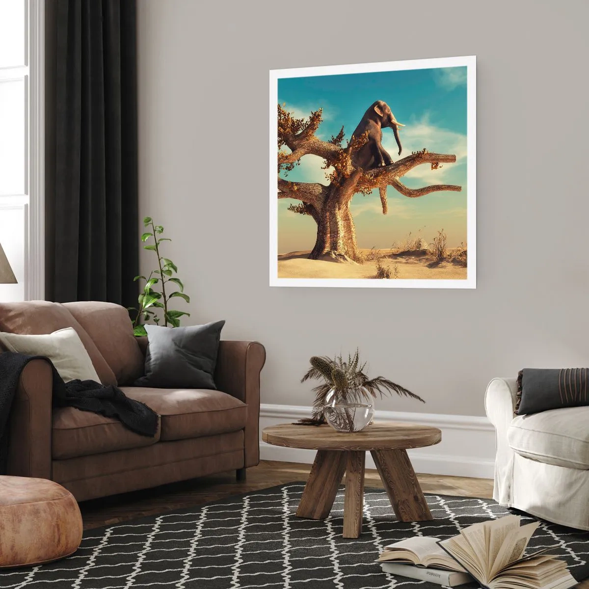 Poster - Un nou punct de vedere - 30x30 cm