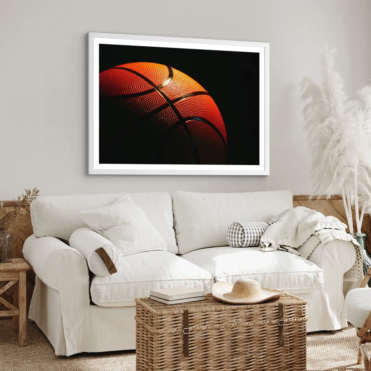 Poster în ramă albă - Frumoasă ca o planetă - 50x40 cm