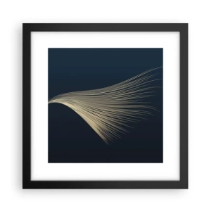 Poster în ramă neagră - Ca părul unui înger - 30x30 cm