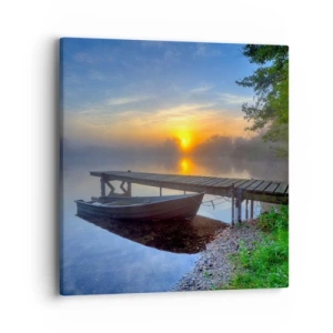 Tablou pe pânză - Cum se transformă obișnuitul în magic - 40x40 cm