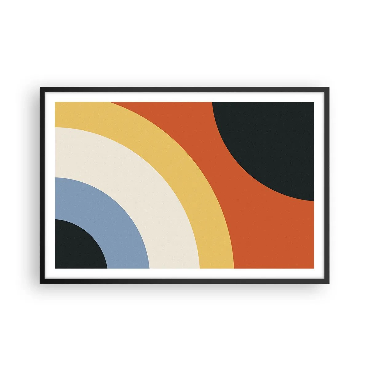 Poster în ramă neagră - Spre sine - 91x61 cm