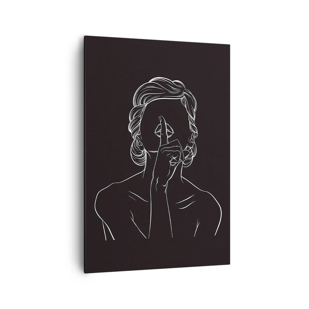 Tablou pe pânză - Frumusețea înflorește în tăcere - 70x100 cm