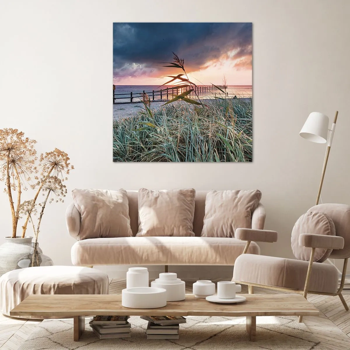 Tablou pe pânză - Nu trece cu vântul - 60x60 cm