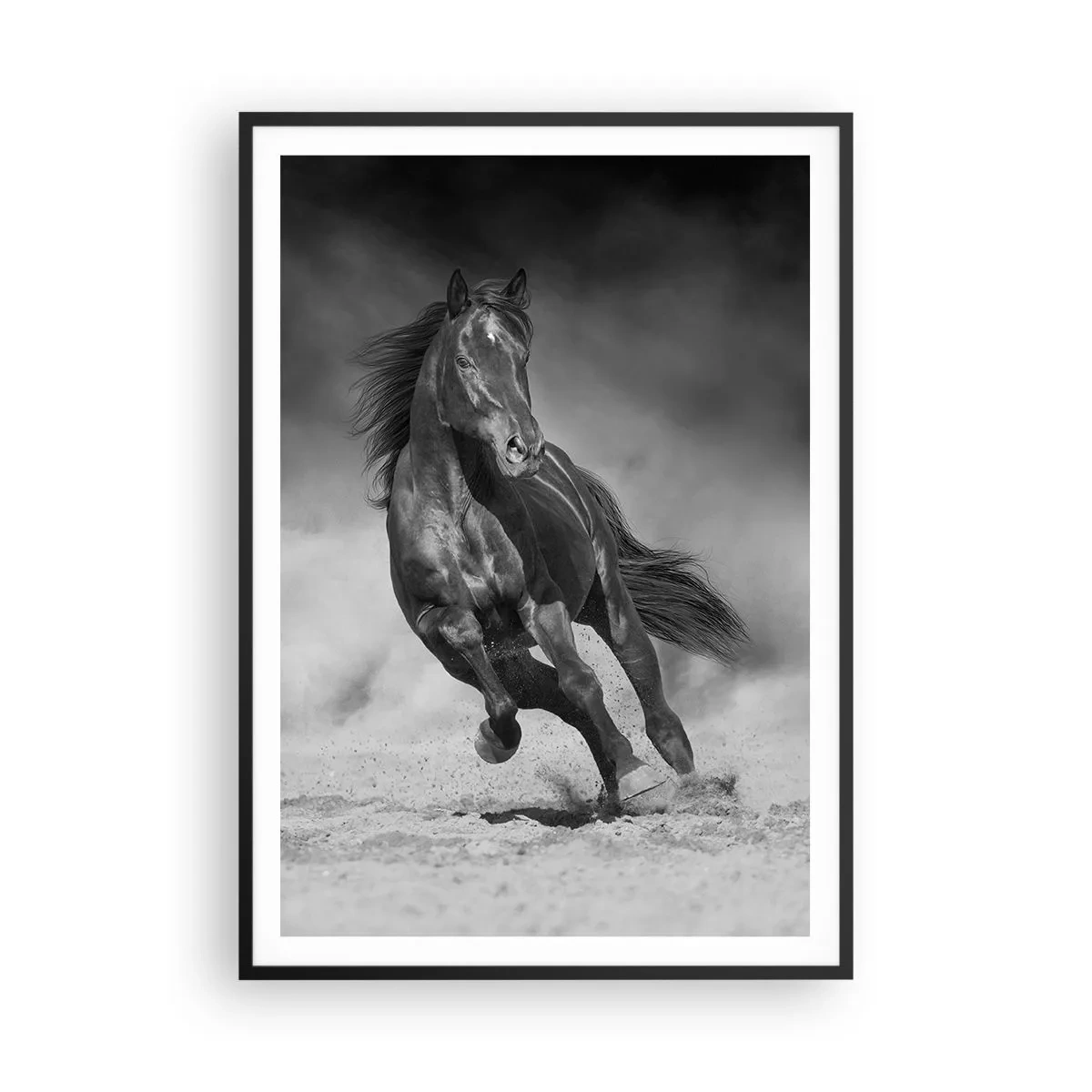 Poster în ramă neagră - Dorința emirului - 70x100 cm