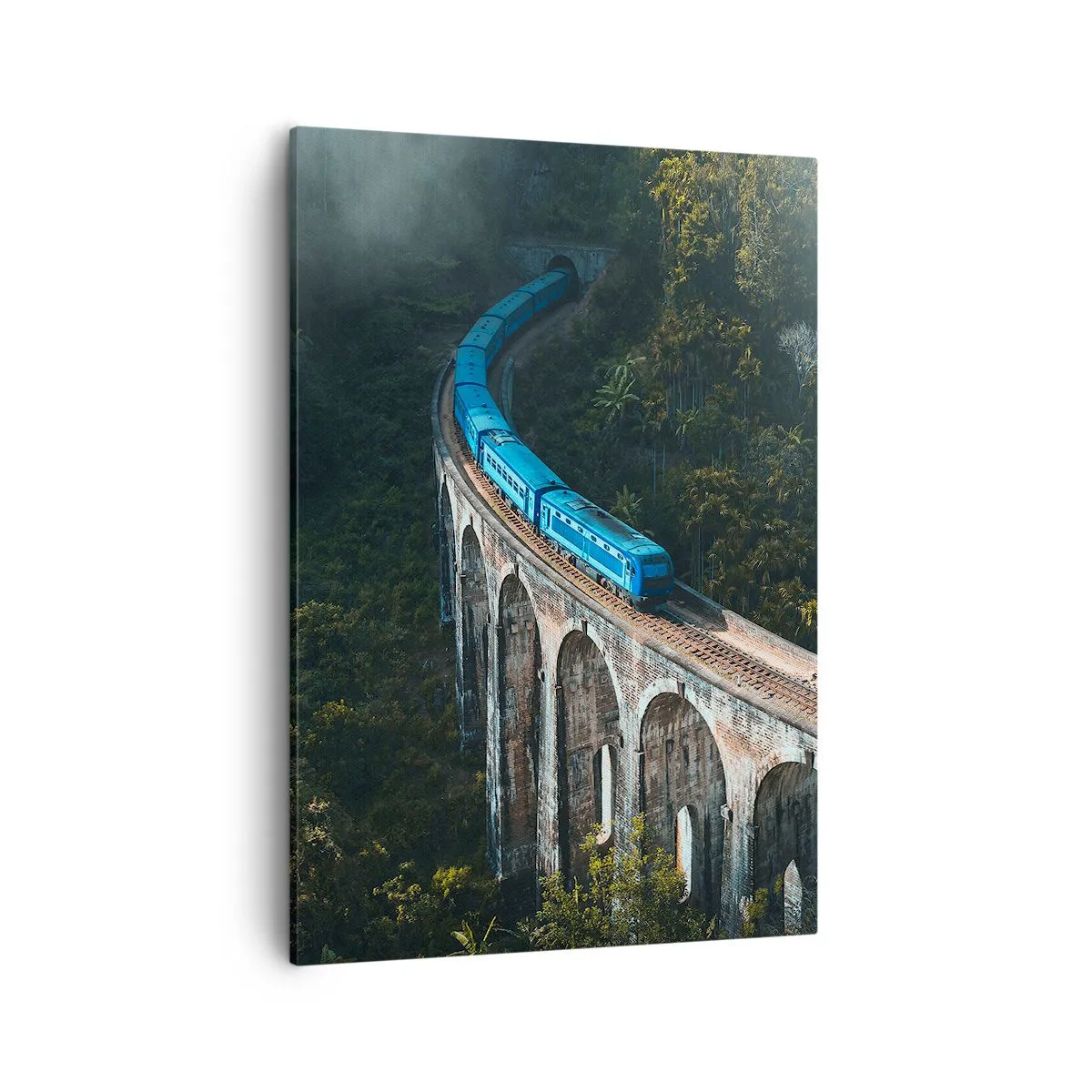 Tablou pe pânză - Cu trenul spre natură - 50x70 cm