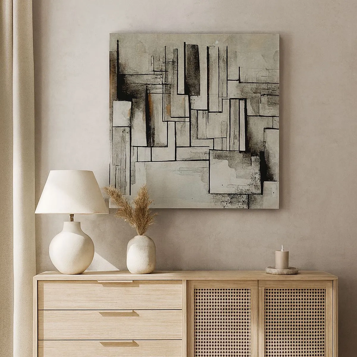 Tablou pe pânză - Puterea simplității - 30x30 cm