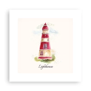 Poster - Întotdeauna vreme bună - 30x30 cm