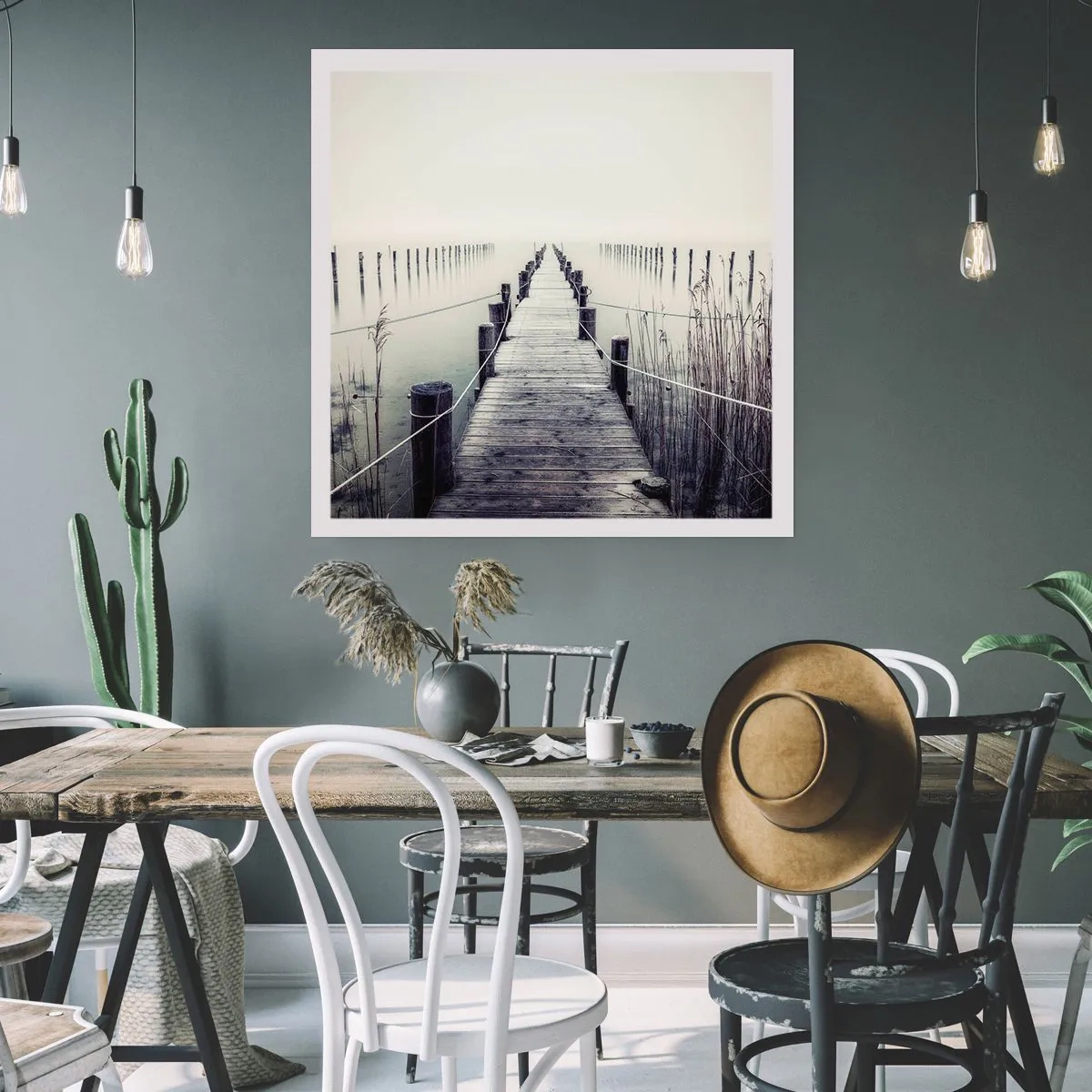 Poster - Scufundă-te în pace - 60x60 cm