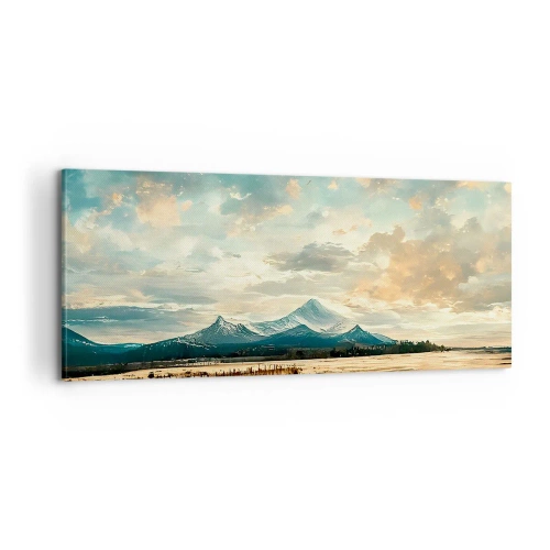 Tablou pe pânză - Sub protecția cerului - 100x40 cm