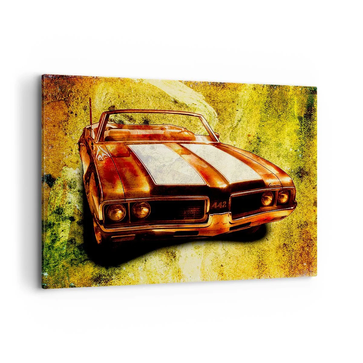 Tablou pe pânză - Puterea fermecătoare a formelor - 100x70 cm