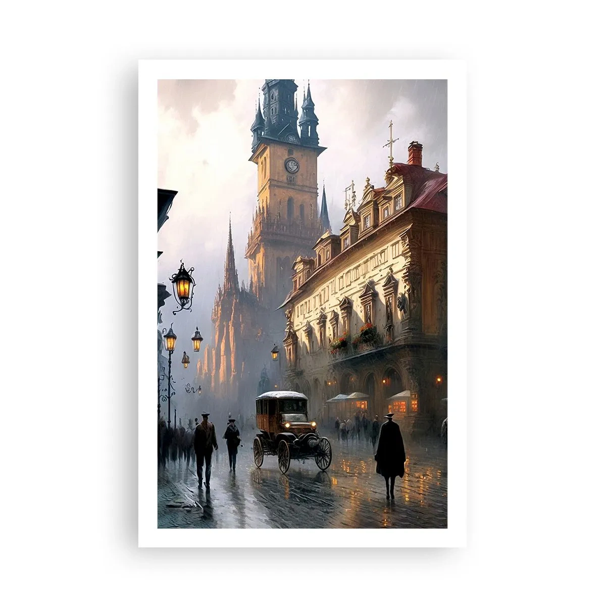 Poster - Magia unei seri la Praga - 61x91 cm