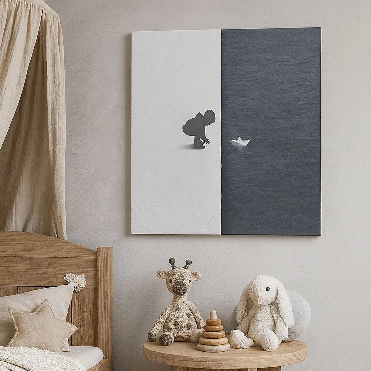 Tablou pe pânză - Marea expediție - 30x30 cm