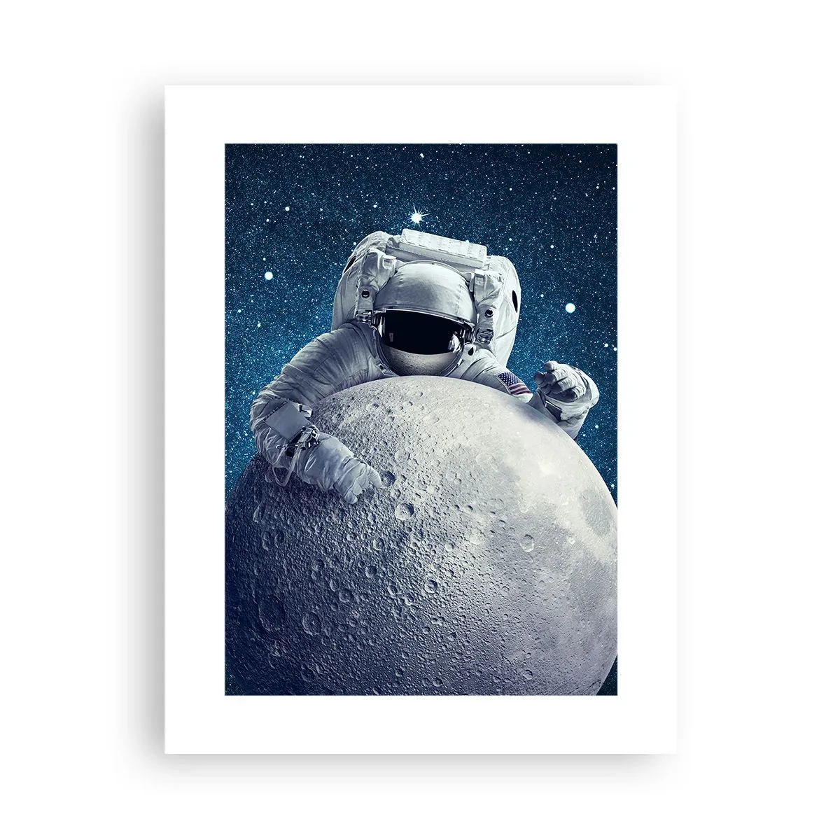 Poster - Glumeț spațial - 30x40 cm