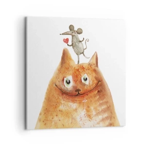 Tablou pe pânză - Paradoxurile iubirii - 60x60 cm