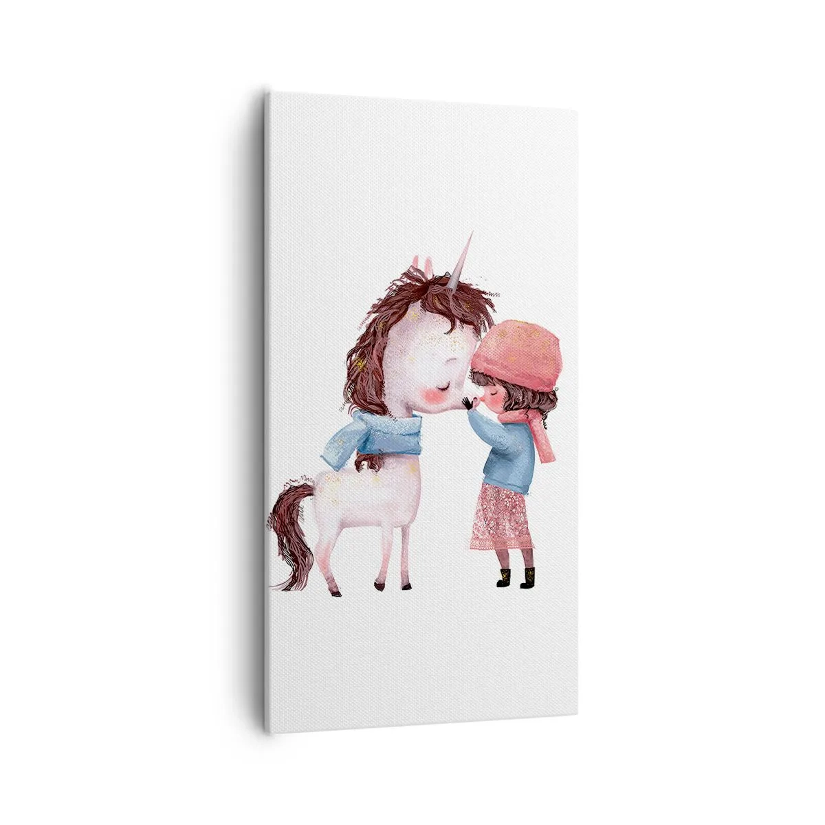 Tablou pe pânză - O poveste de iarnă - 55x100 cm