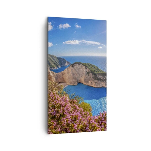 Tablou pe pânză - Marea mea vacanță grecească - 45x80 cm