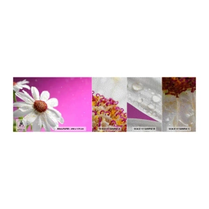 Mostră tapet Premium Sand - Modestă în frumusețea ei - Floare, Natură, Grădină - 100x30 cm