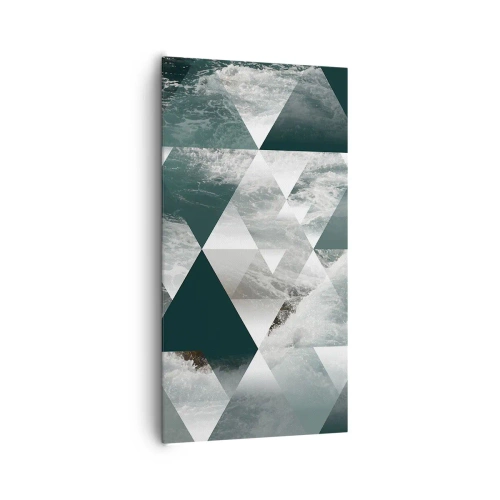 Tablou pe pânză - O perspectivă de cristal - 65x120 cm