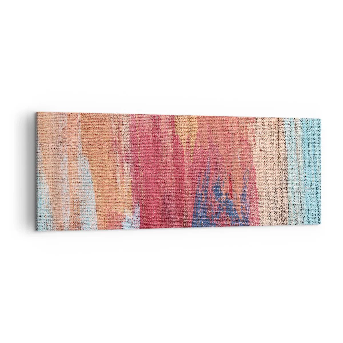 Tablou pe pânză - Plutind prin curcubeu - 140x50 cm