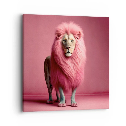 Tablou pe pânză - Și nu-ți mai este frică - 40x40 cm