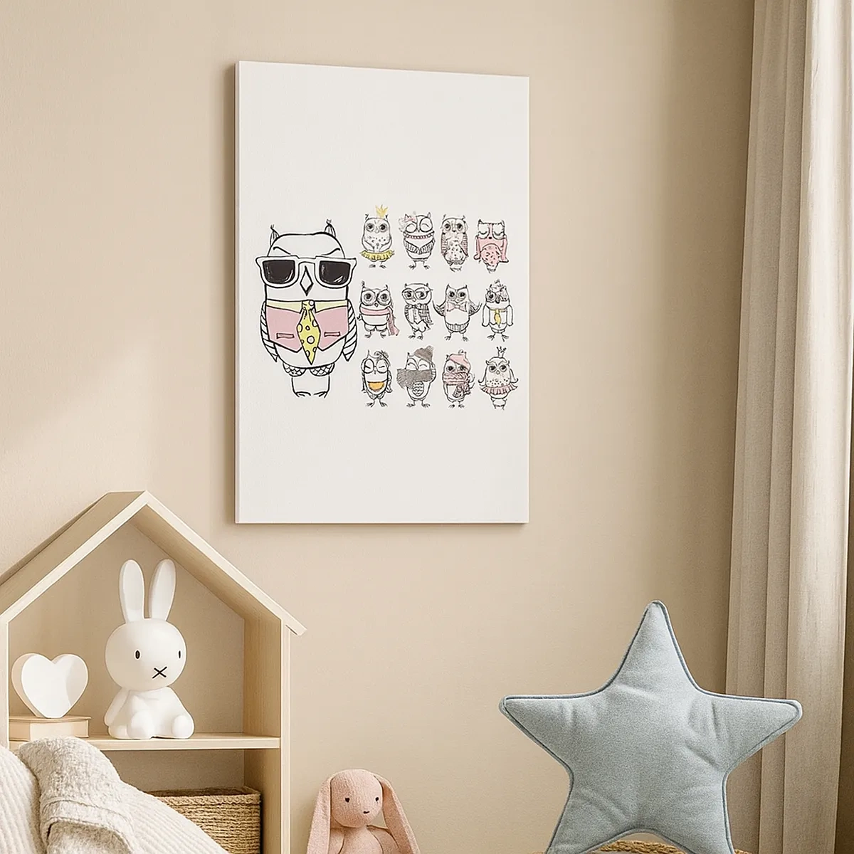 Tablou pe pânză - Atât de multe roluri de jucat - 50x70 cm