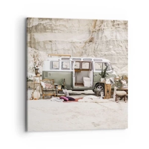 Tablou pe pânză - Să înceapă călătoria - 70x70 cm