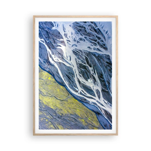 Poster în ramă de stejar deschis - Picturi din natură - 70x100 cm