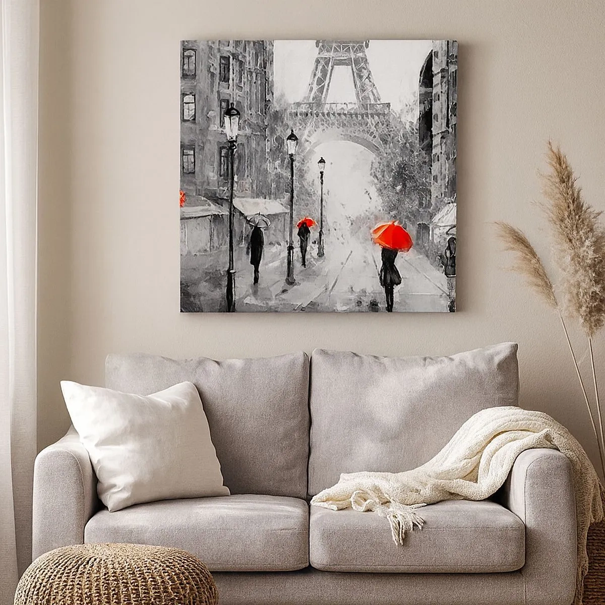 Tablou pe pânză - Toate drumurile duc la el - 30x30 cm