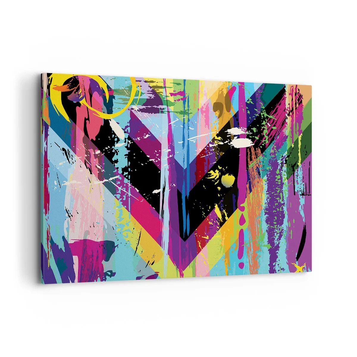 Tablou pe pânză - De sus în jos - 120x80 cm