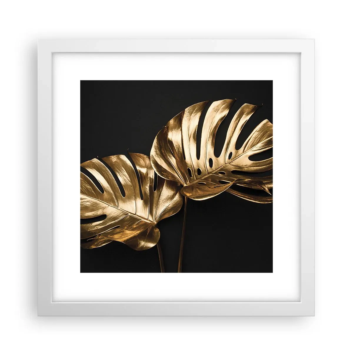 Poster în ramă albă - Comorile naturii - 30x30 cm