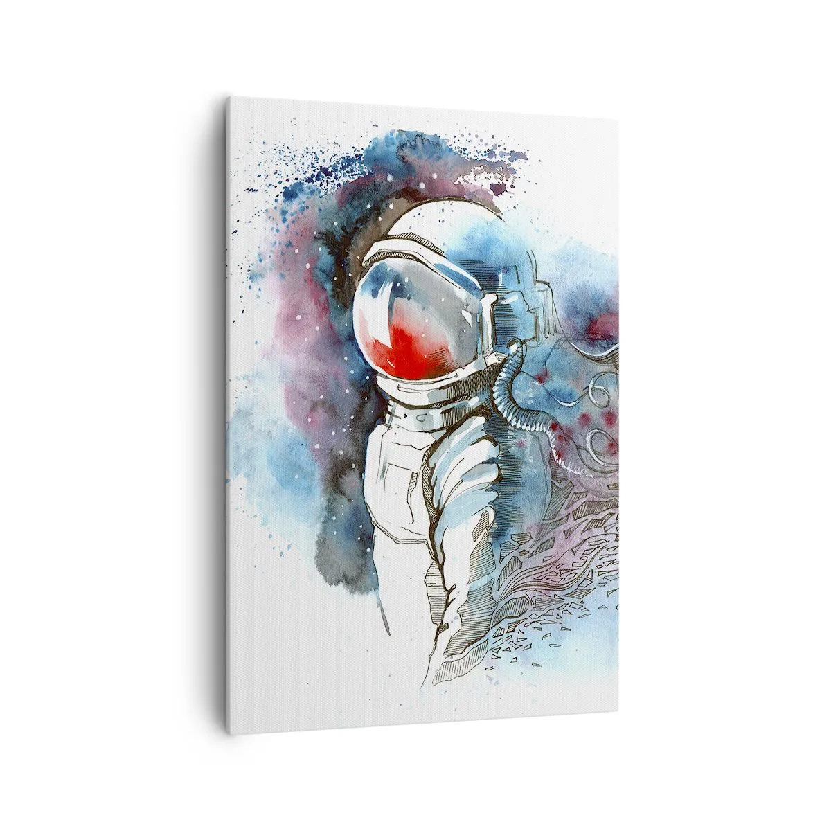 Tablou pe pânză - Singur cu cosmosul - 70x100 cm